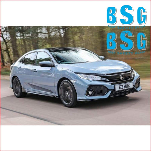 Honda Civic Rain Sensor & Camera (Lane Departure/Night Vision) Artwork 17- Windscreen - Windscreen