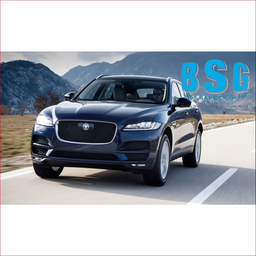 Jaguar F-Pace Rain Sensor & 2 Camera Artwork 16-23 Windscreen - Windscreen