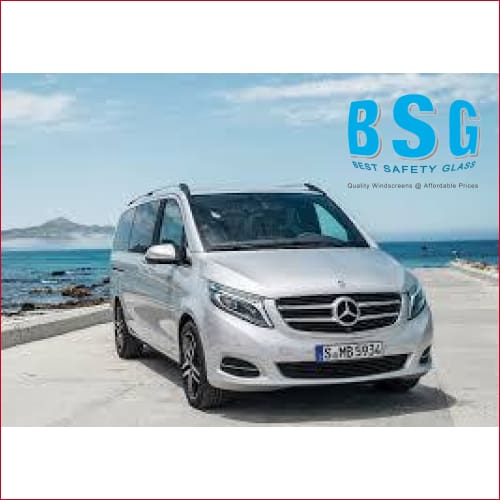 Mercedes-Benz V Class W447 Rain Sensor & Camera (Lane Departure/Night Vision) Artwork & Antenna 15- Windscreen - Windscreen
