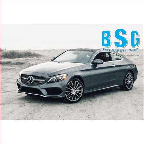 Mercedes-Benz C Class Coupe A205 Rain Sensor & Camera Artwork (Camera on the right looking from outside) 15- Windscreen - Windscreen