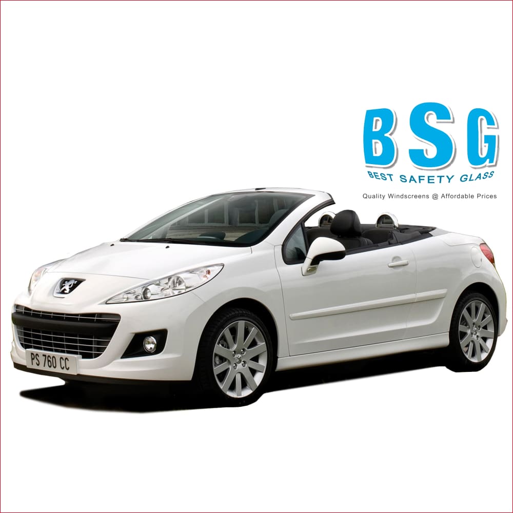 Shop BSG Auto Glass SA - Peugeot 207 CC Cabriolet 07- Windscreen