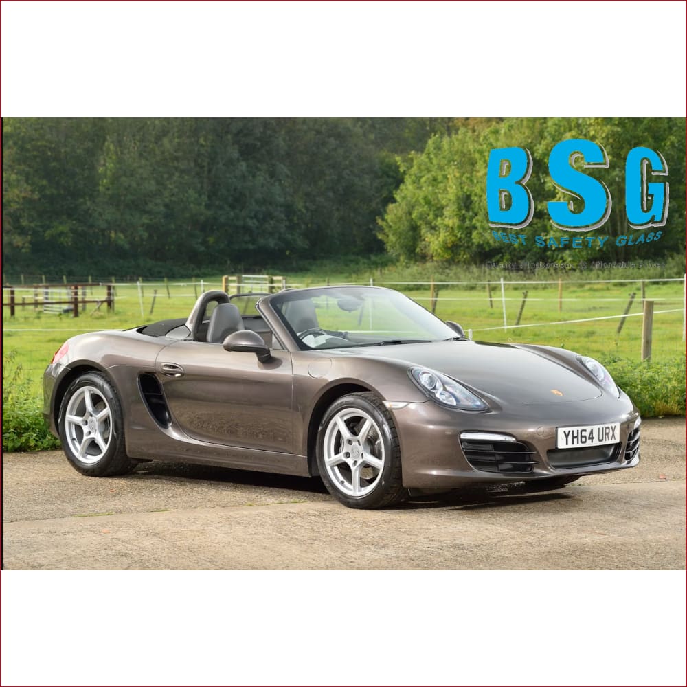 Porsche Boxster 981 Rain Sensor Artwork 13-16 Windscreen - Windscreen